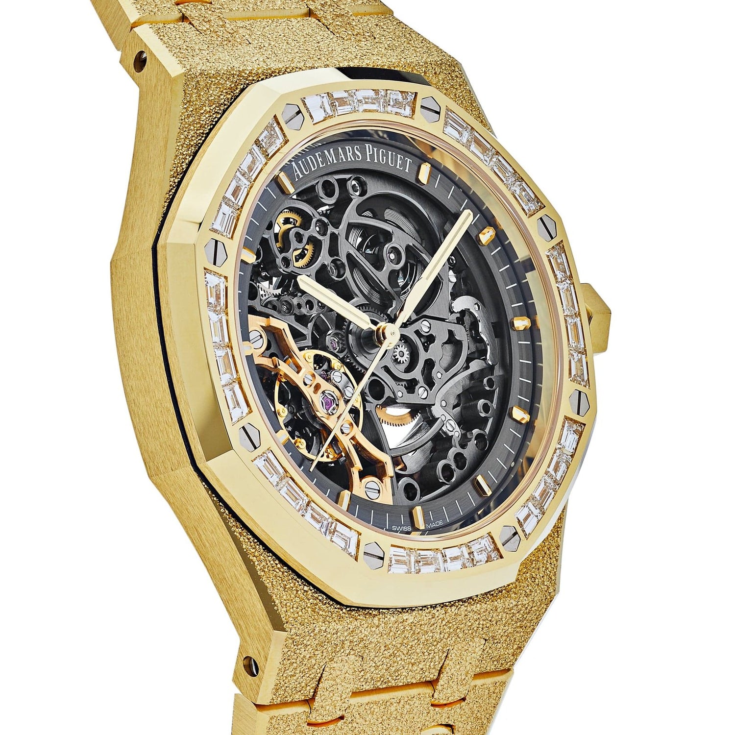 Royal Oak Double Balance Wheel Frosted-Openworked Yellow Gold (2022) image 2