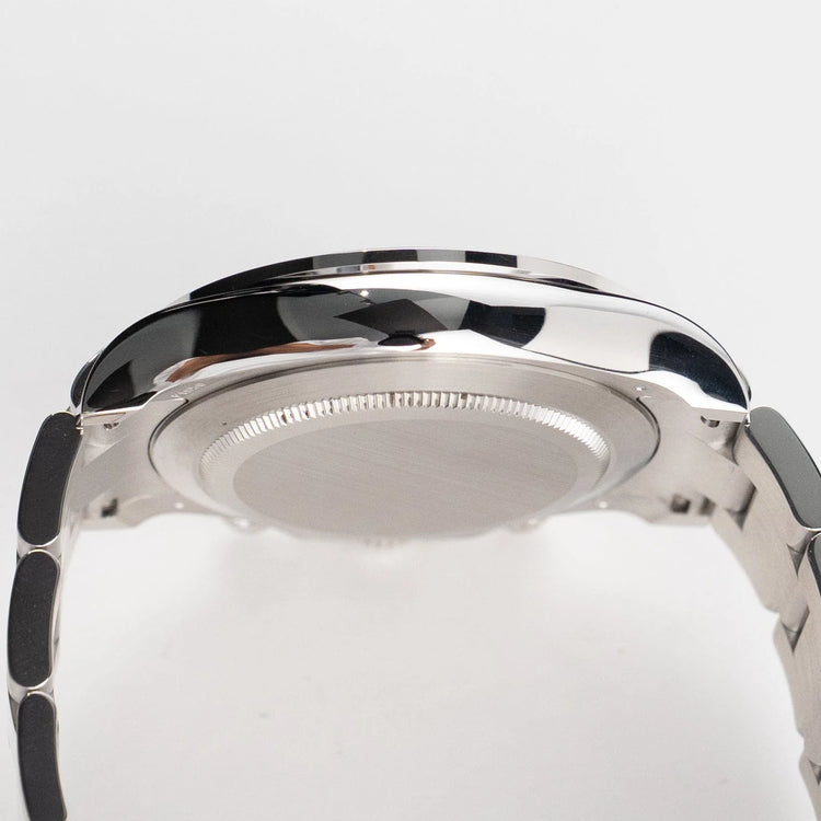 TBR Platinum Ice Blue Arabic Dial Diamond Baguette Bezel image 6