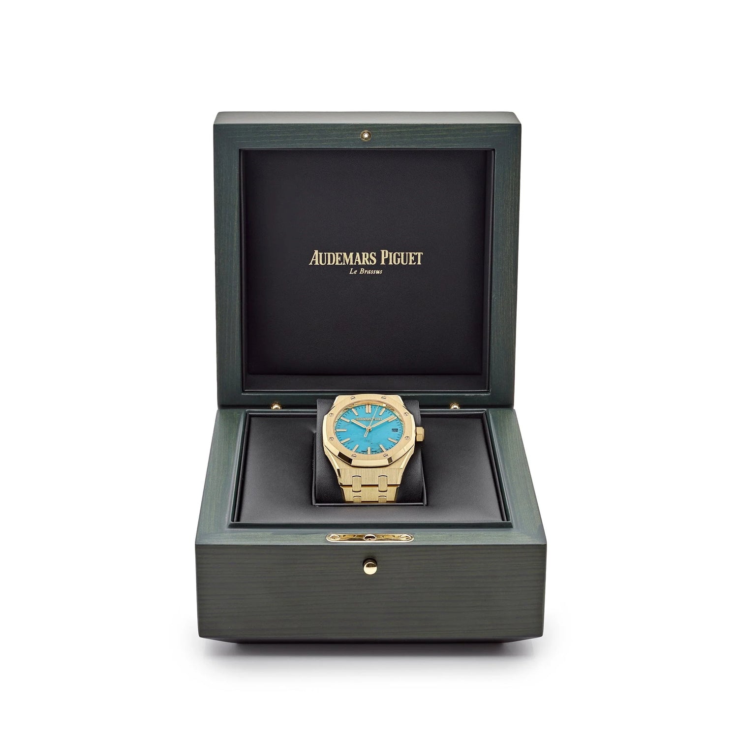 Royal Oak Selfwinding Yellow Gold Blue Turquoise Dial image 1
