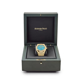 Royal Oak Selfwinding Yellow Gold Blue Turquoise Dial image 1