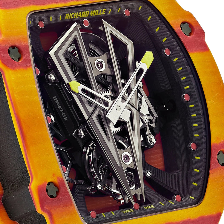 Tourbillon Rafael Nadal Red Yellow Quartz TPT Limited Edition of 50 image 10