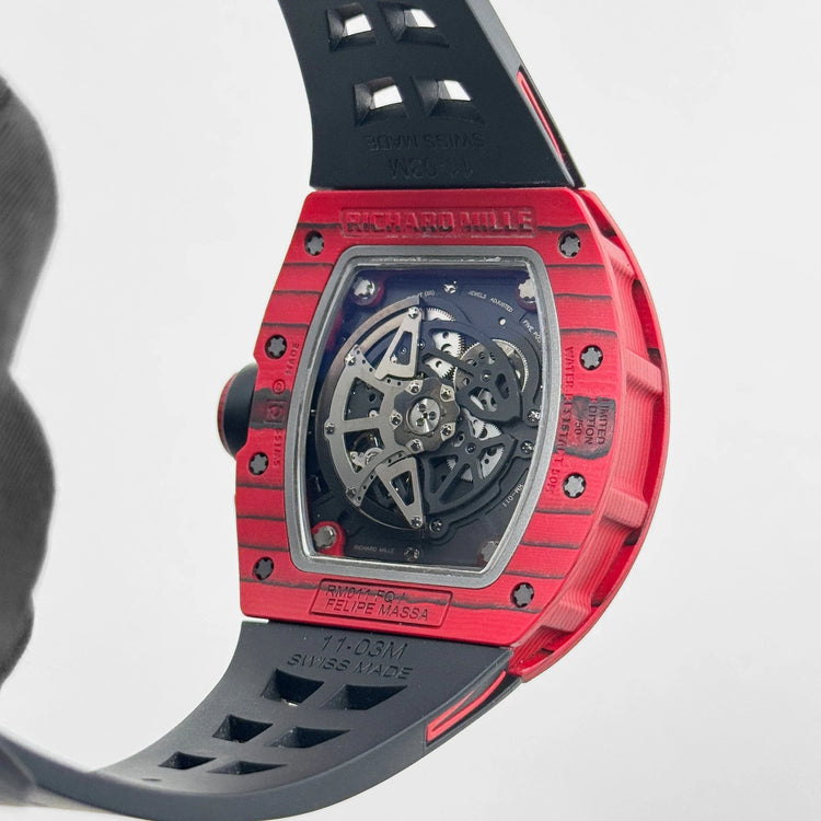 RM 011 Automatic Flyback Chronograph Red Quartz TPT image 6