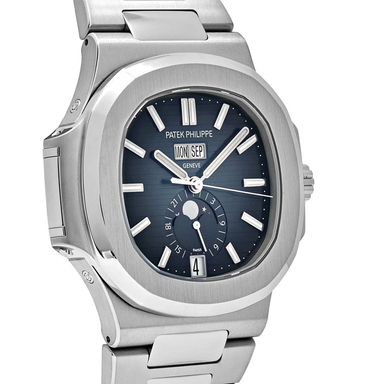 Nautilus Annual Calendar Stainless Steel Blue Dial (2025) image 5