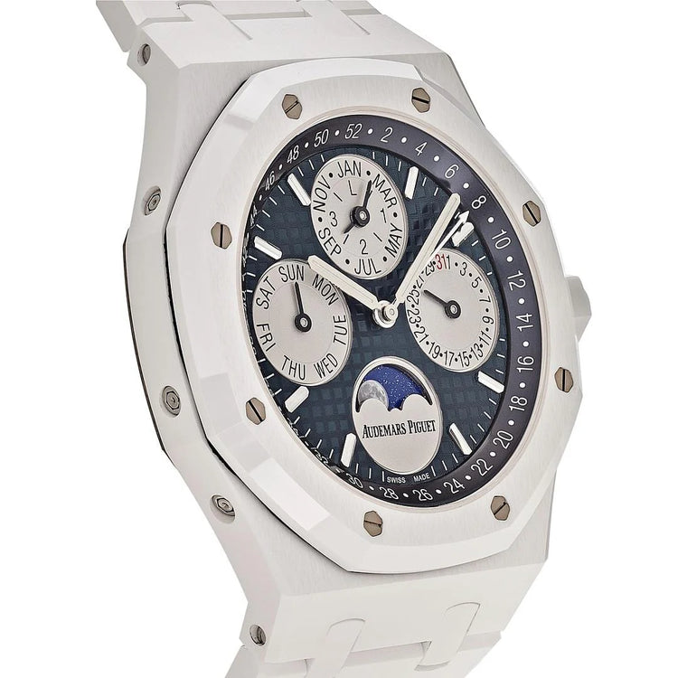 Royal Oak Perpetual Calendar White Ceramic Blue Dial image 5