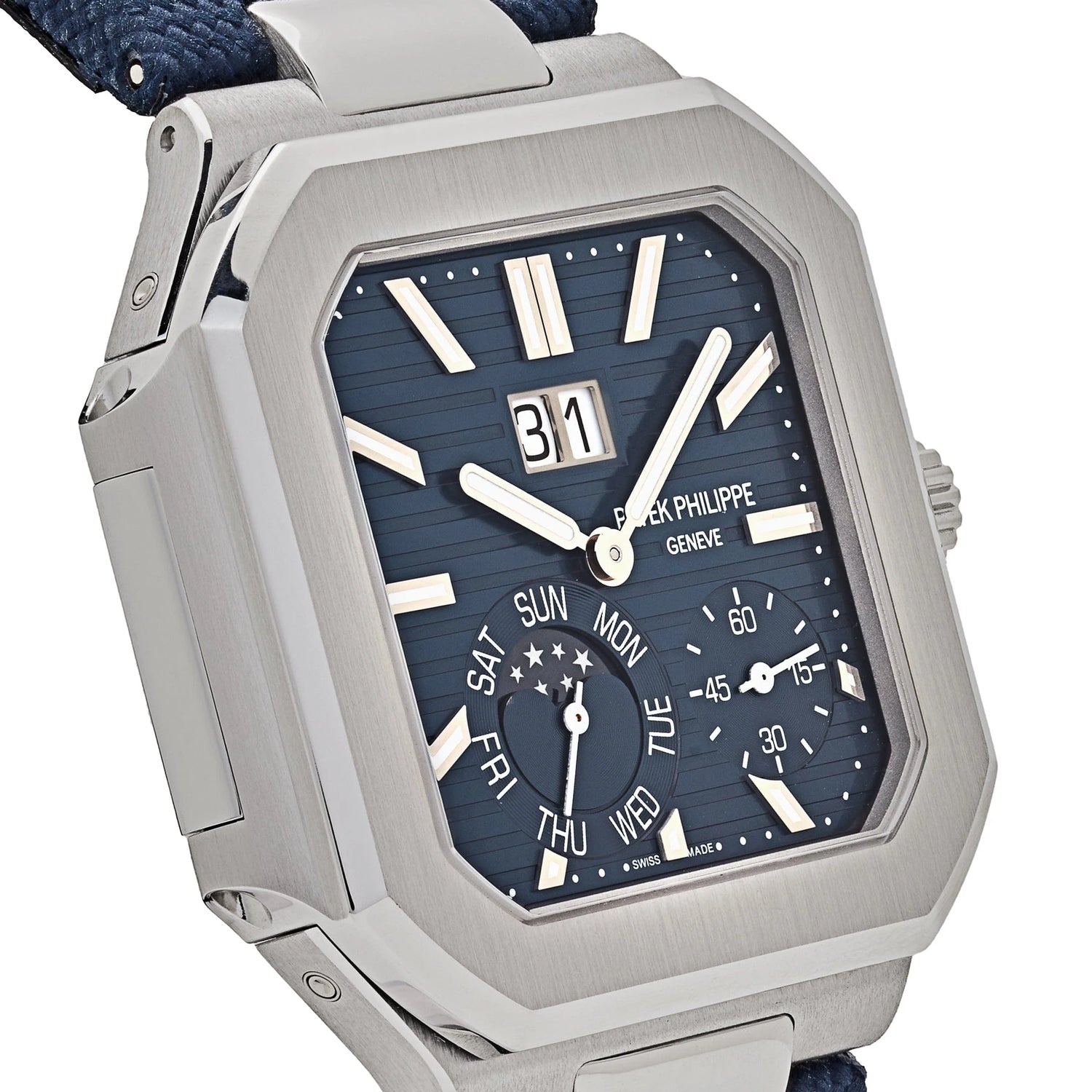 Cubitus Platinum Blue Dial Moon Phase (2025) image 3