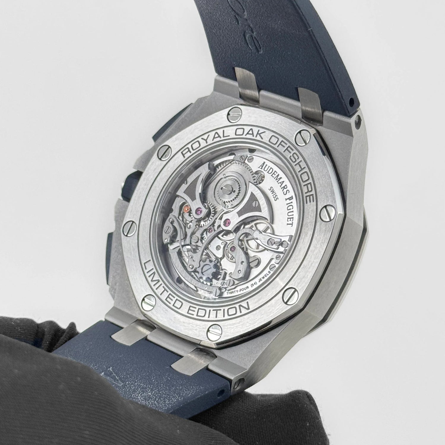 Royal Oak Offshore Tourbillon Chronograph Steel Blue Dial Limited Edition (2017) image 2