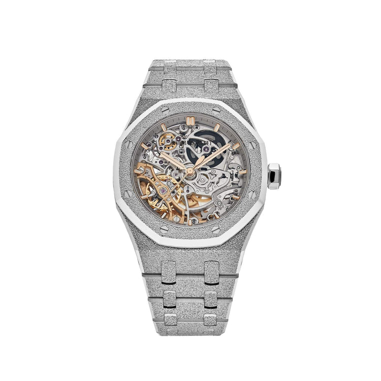 Royal Oak Double Balance Wheel Frosted White Gold (2023) image 0
