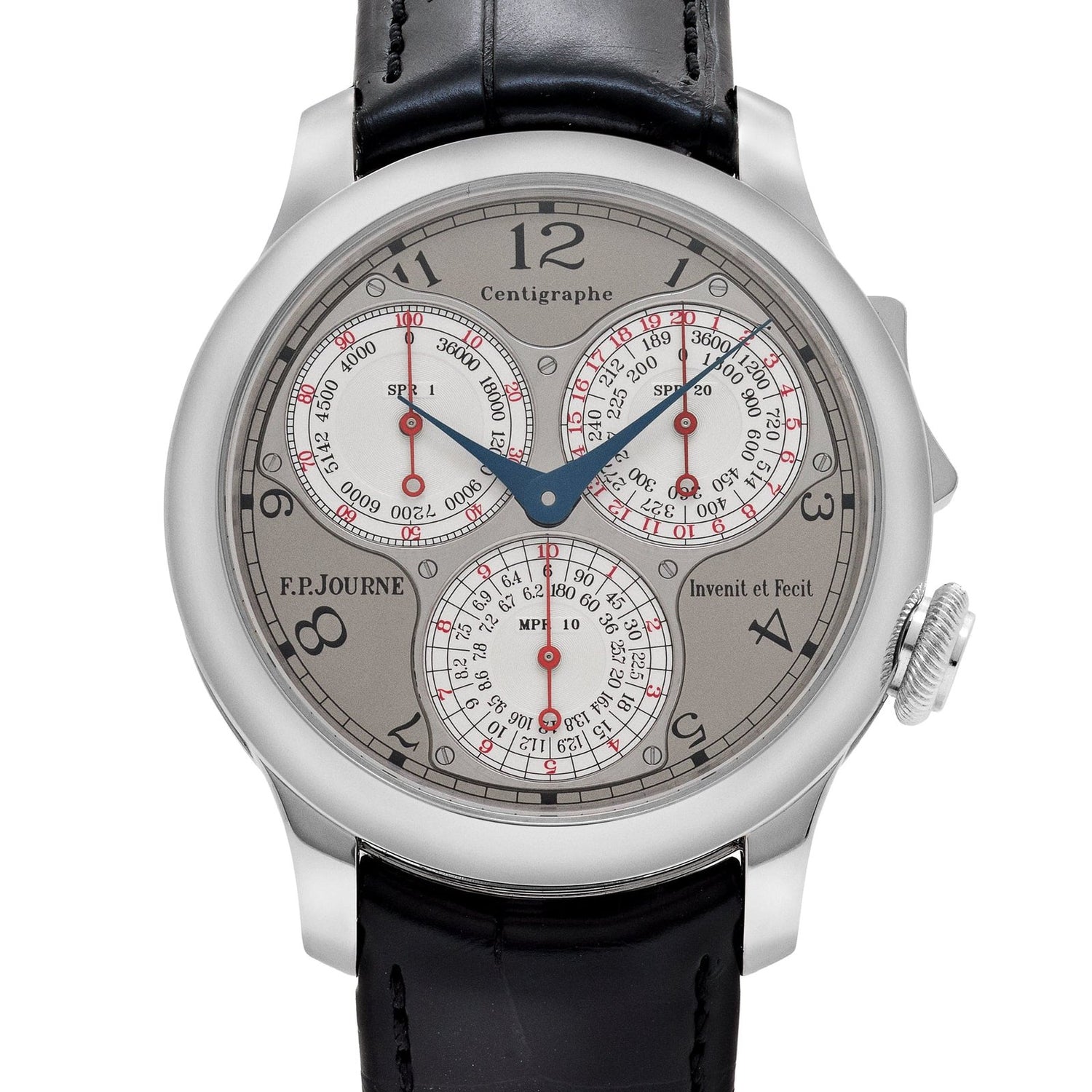 Centigraphe Souverain Ref. CT Platinum Grey Dial image 1