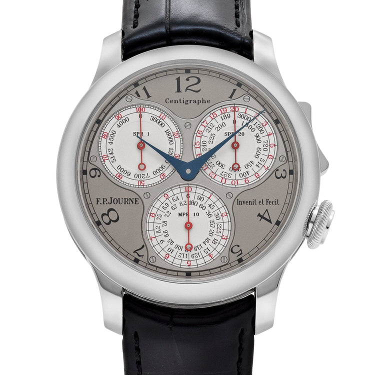 Centigraphe Souverain Ref. CT Platinum Grey Dial image 1
