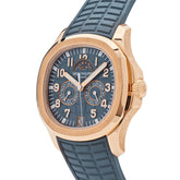 Aquanaut Luce Annual Calendar Moon Phases Rose Gold Blue-Gray Dial image 4