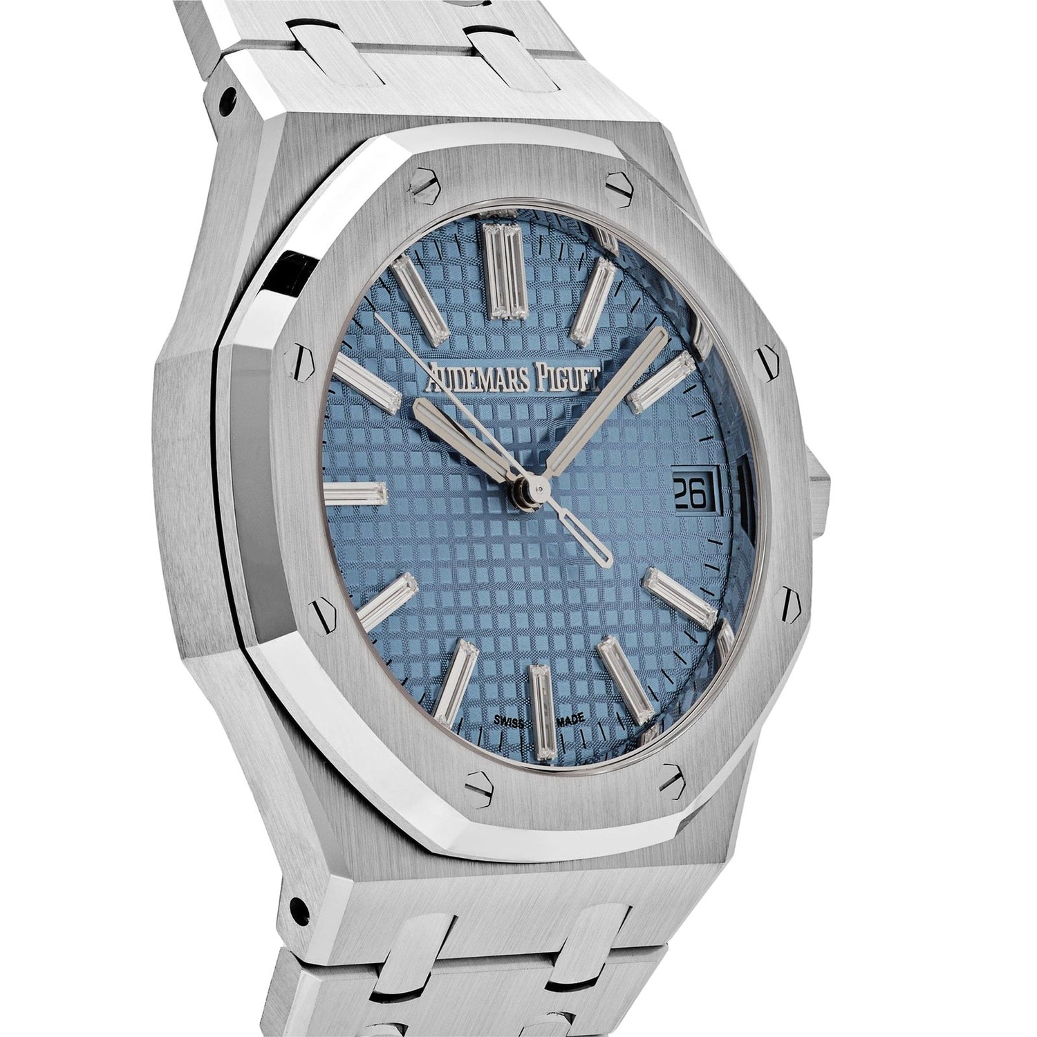 Royal Oak White Gold Blue Baguette Dial Limited Edition of 100 image 2