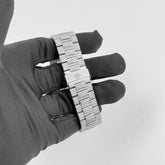 Nautilus Stainless Steel with Aftermarket Diamond Pavé Bezel and Case (2012) image 1