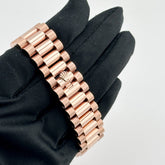 Day-Date  Rose Gold Rainbow Diamond Pave Dial Diamond Bezel (2025) image 2