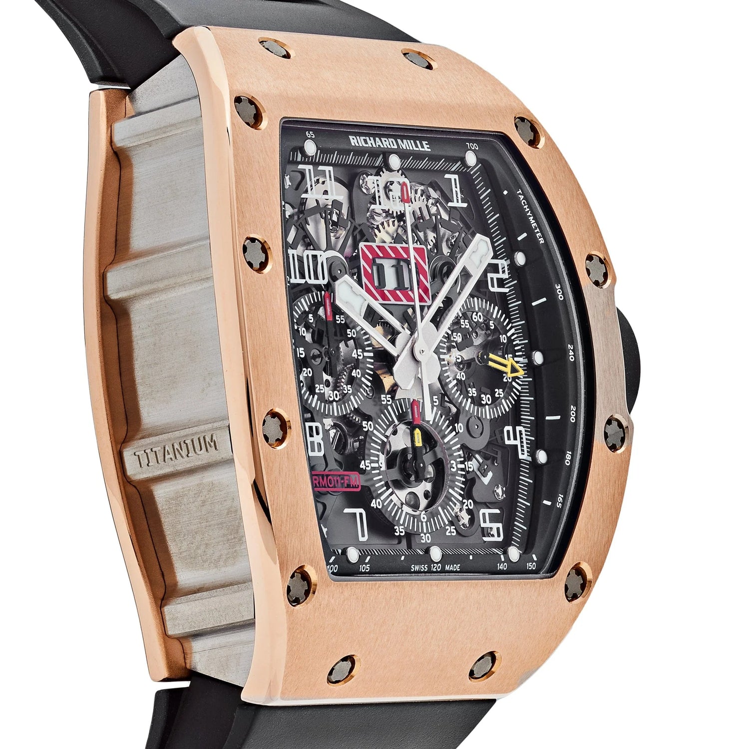 RM 011 Felipe Massa Chronograph Rose Gold image 3
