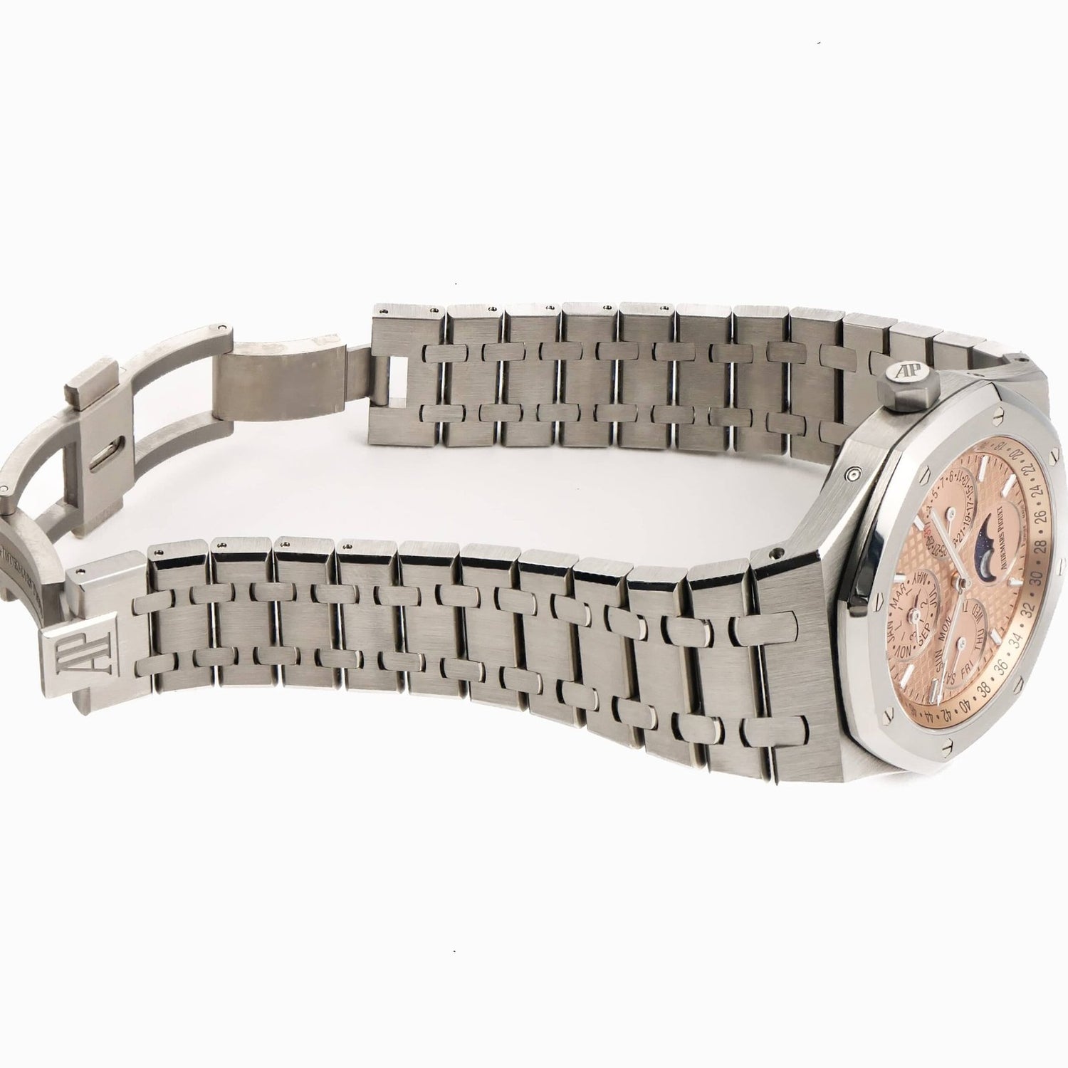 Royal Oak Perpetual Calendar Titanium Salmon Dial Limited Edition image 6