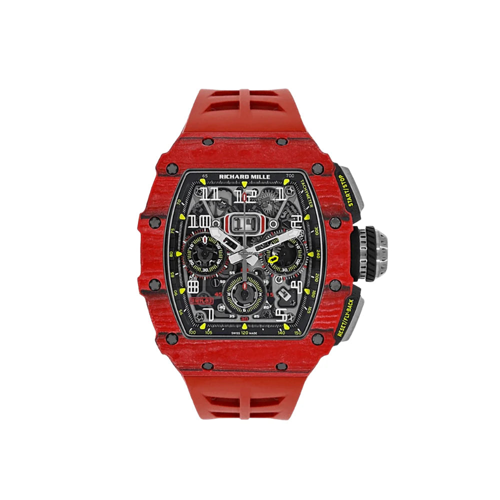 RM 11-03 Automatic Flyback Chronograph Red Quartz TPT Titanium image 0