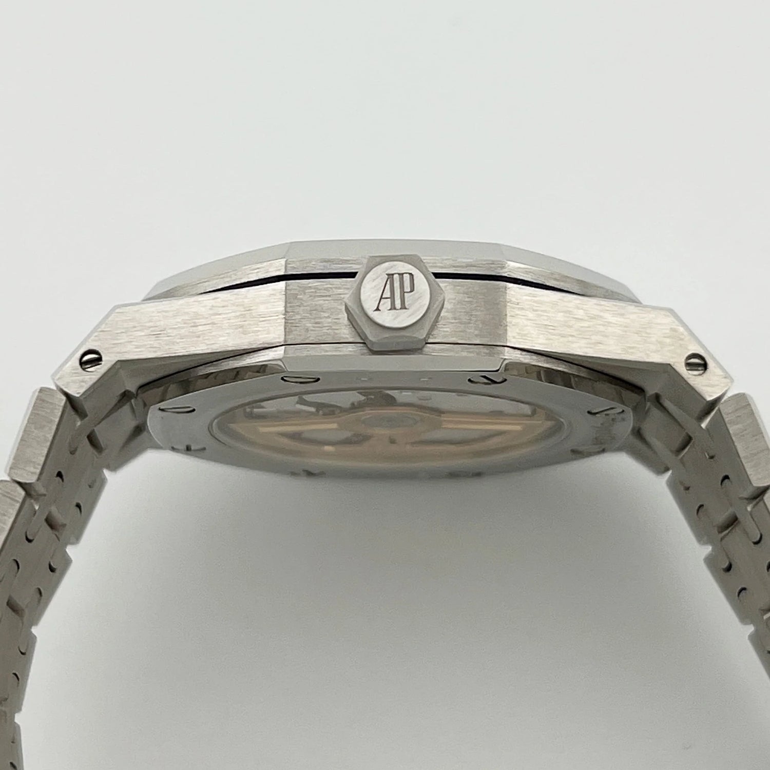 Royal Oak White Gold Diamond Bezel Smoked Blue Dial (2024) image 13