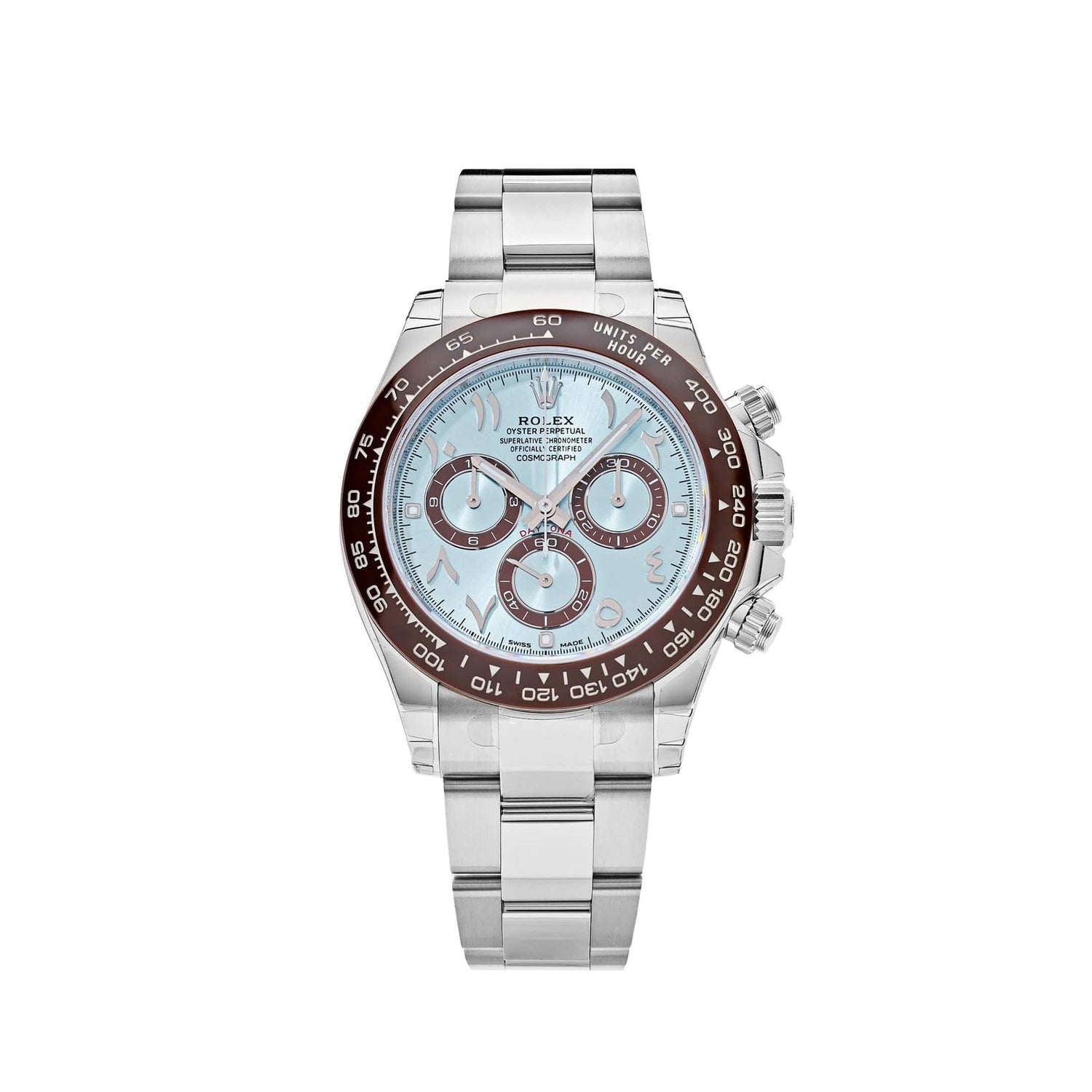 Daytona Platinum Ice Blue Arabic Dial (2023) image 0