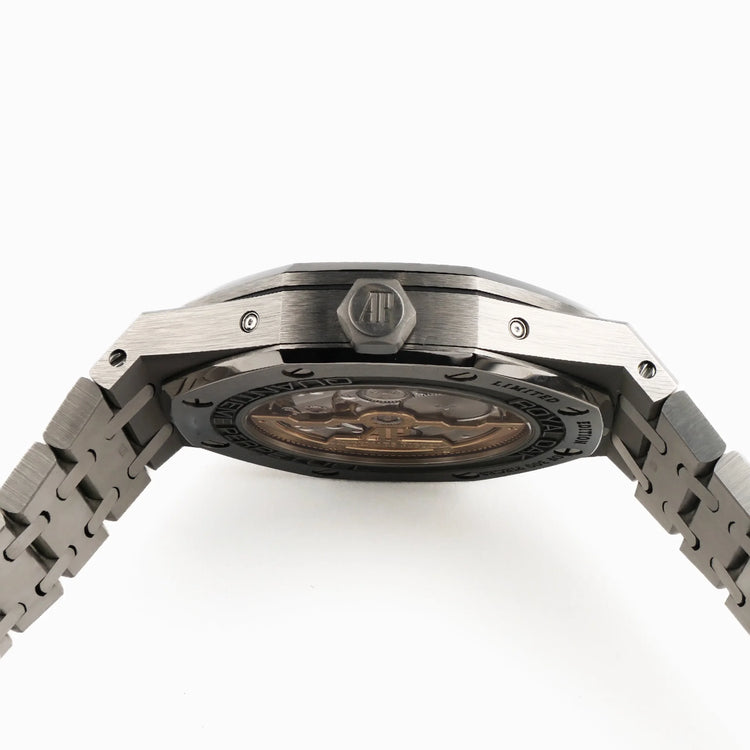 Royal Oak Perpetual Calendar Titanium Salmon Dial Limited Edition image 10