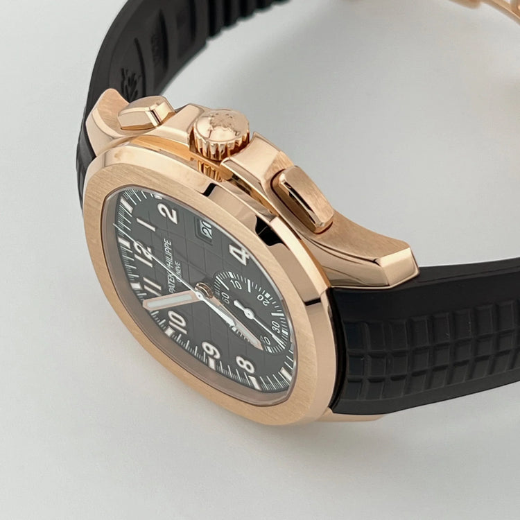 Aquanaut Chronograph Rose Gold Brown Dial (2025) image 15
