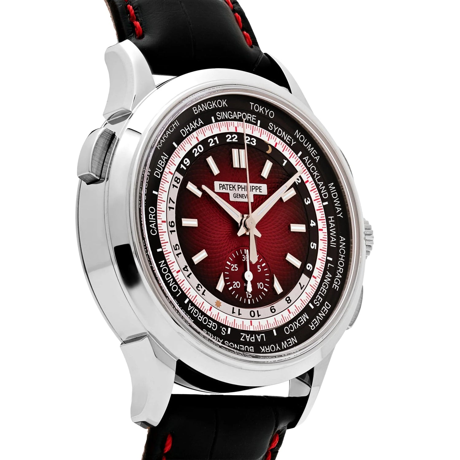 Complications ‘Singapore Edition’ World Time Flyback Chronograph White Gold Red Dial Limited Edition of 300 (2020) image 6