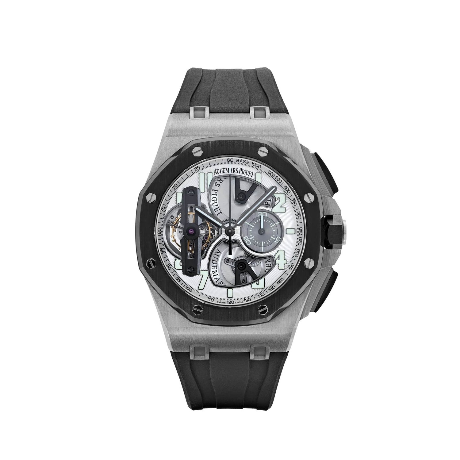 Royal Oak Offshore Tourbillon Chronograph Titanium Openworked Limited Edition (2015) image 0