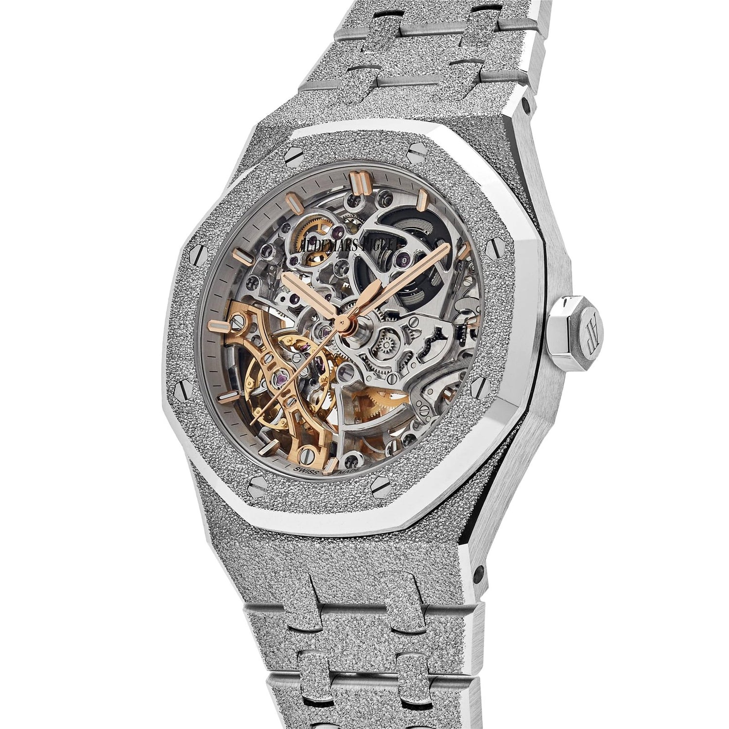 Royal Oak Double Balance Wheel Frosted White Gold (2023) image 3