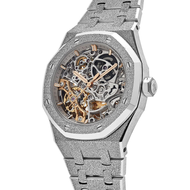 Royal Oak Double Balance Wheel Frosted White Gold (2023) image 3