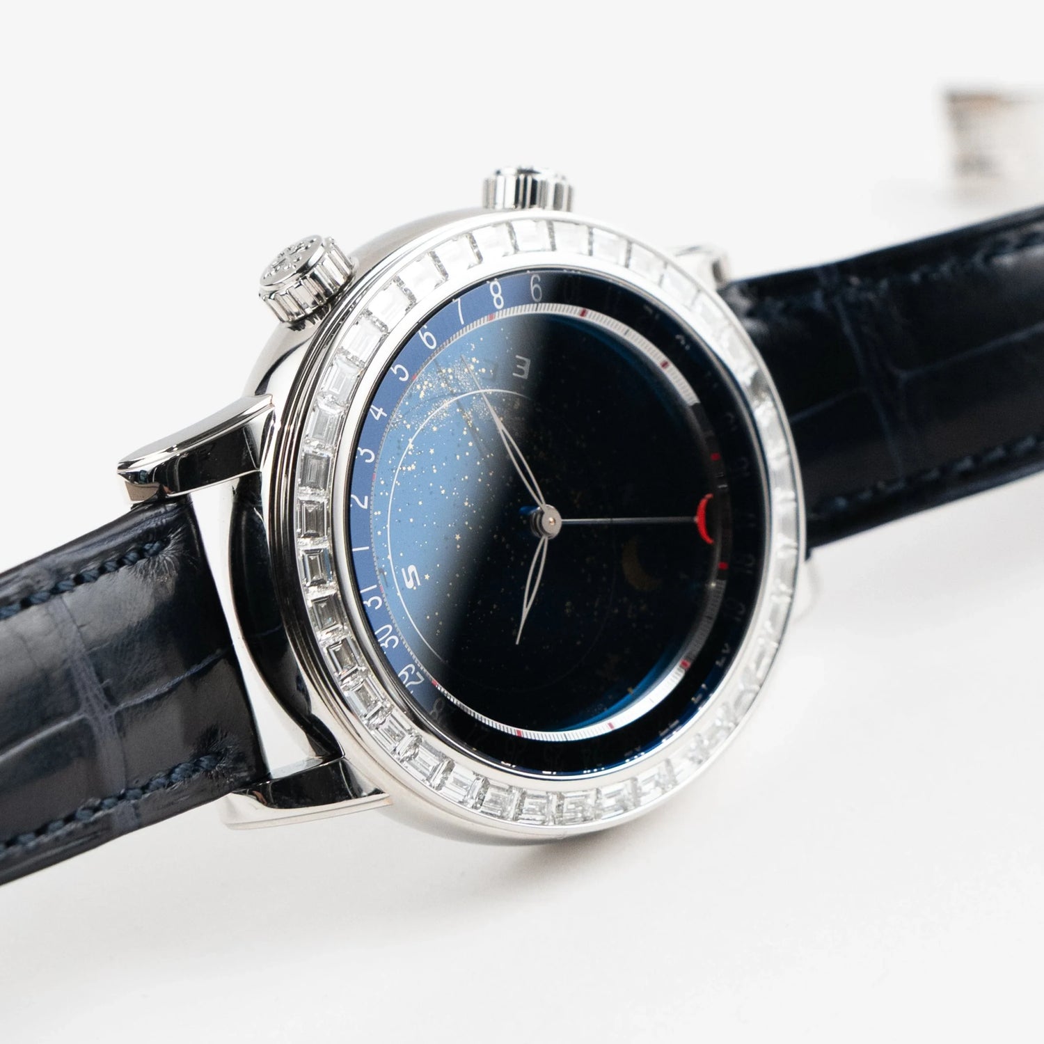 Grand Complications Celestial Joaillerie Platinum Diamond Baguette Bezel Blue Dial (2025) image 3