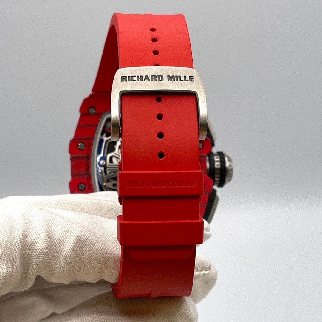 RM 11-03 Automatic Flyback Chronograph Red Quartz TPT Titanium image 5