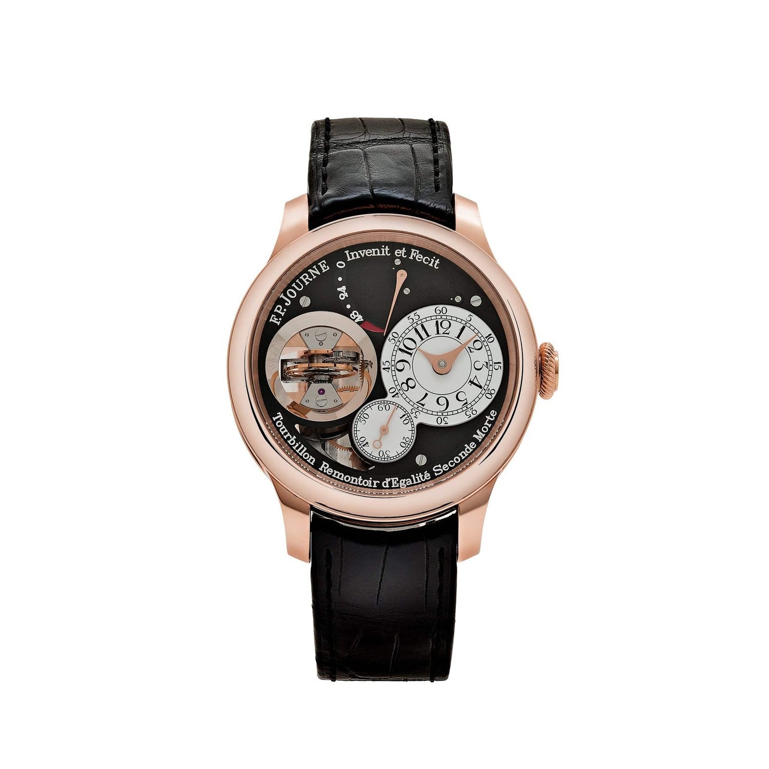Tourbillon Souverain Vertical Rose Gold Black Dial Boutique Edition (2025) image 0