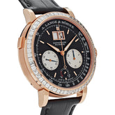Datograph Flyback Rose Gold Baguette Bezel Black Dial Limited Edition image 1