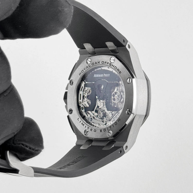 Royal Oak Offshore Tourbillon Chronograph Titanium Openworked Limited Edition (2015) image 4