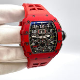 RM 11-03 Automatic Flyback Chronograph Red Quartz TPT Titanium image 1