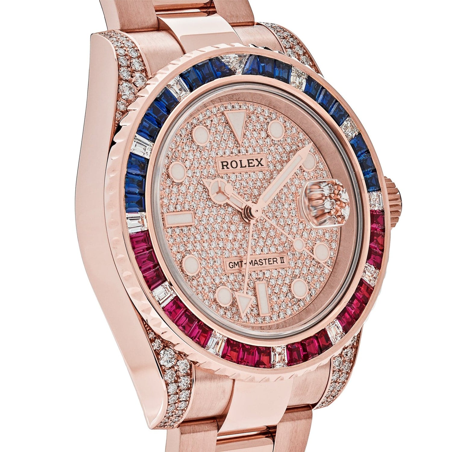 GMT-Master II Rose Gold Sapphire and Ruby image 2