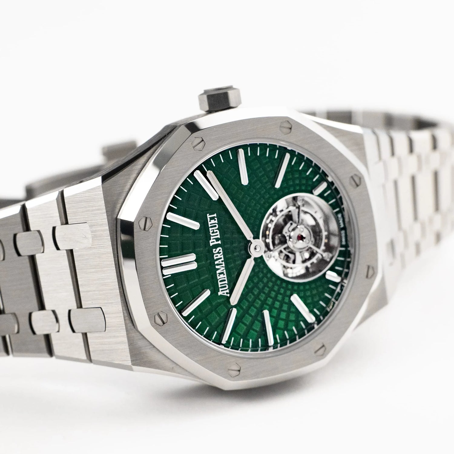 Royal Oak Flying Tourbillon Titanium Green Dial Limited Edition (2021) image 5