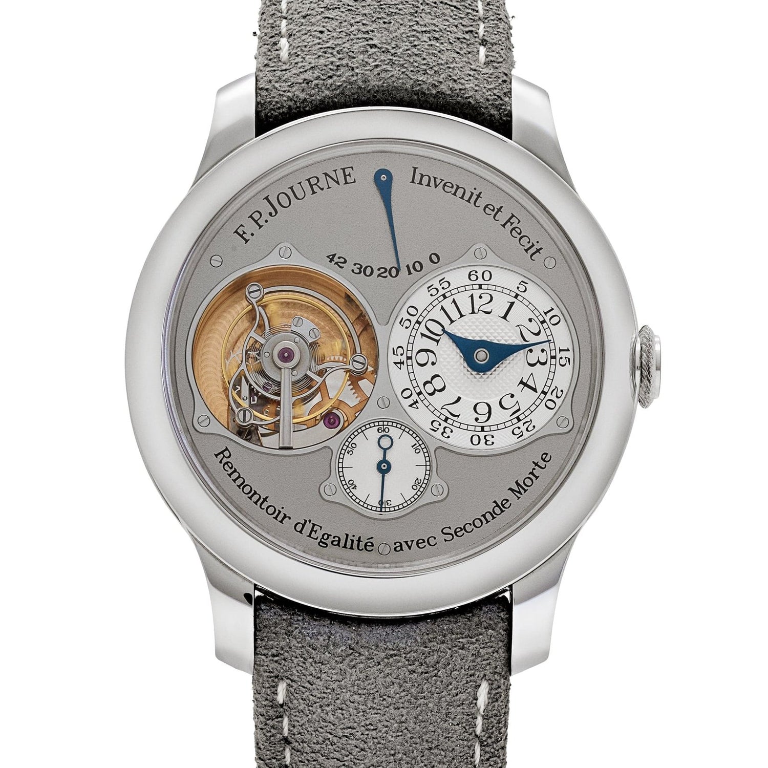 Tourbillon Souverain Ref. TN Platinum Grey Dial image 4
