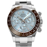 Platinum Ice Blue Baguette Diamond Dial image 3