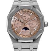 Royal Oak Perpetual Calendar Titanium Salmon Dial Limited Edition image 1