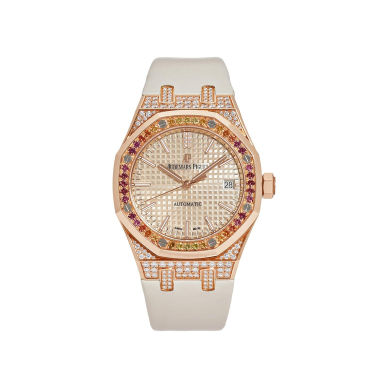 Royal Oak Rose Gold and Diamonds image 0