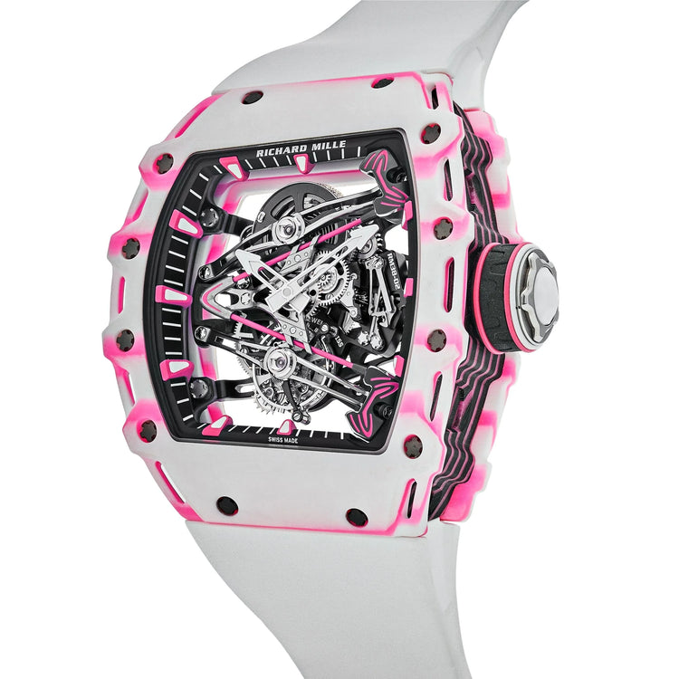 RM 38-02 Bubba Watson Tourbillon White Pink Quartz TPT Limited Edition of 50 image 1