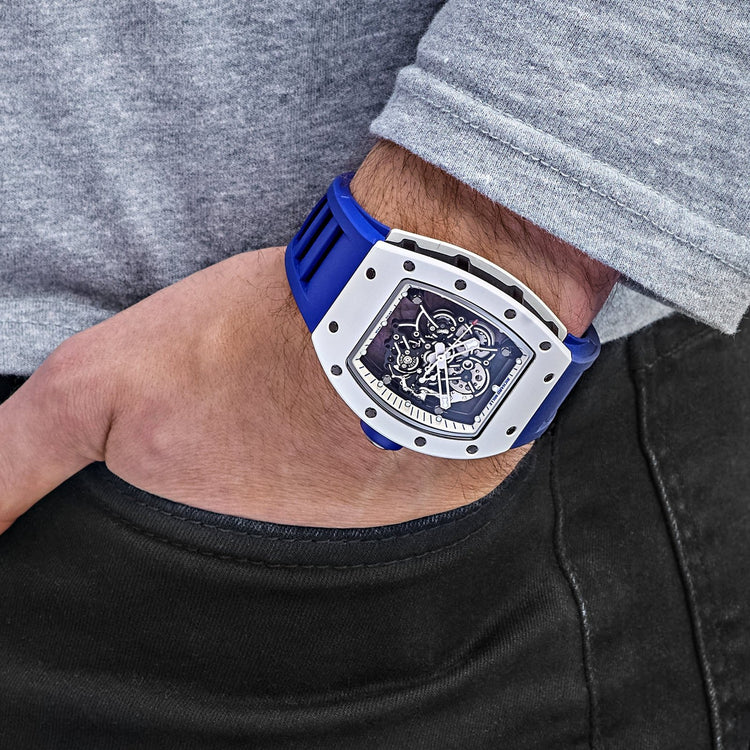 RM 055 Bubba Watson Japan Edition White Ceramic Titanium Limited Edition of 40 image 6