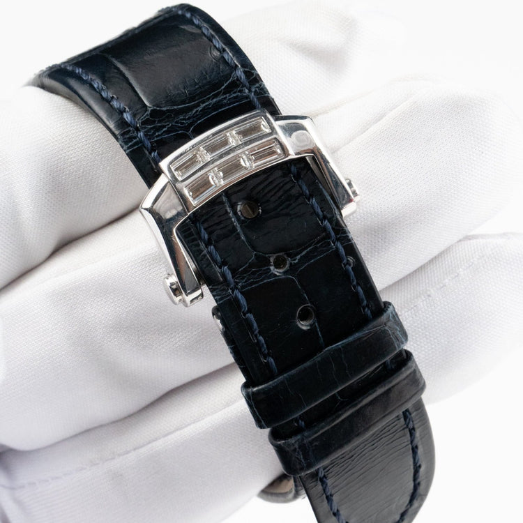 Nautilus White Gold Blue Diamond Dial Diamond Bezel (2017) image 10