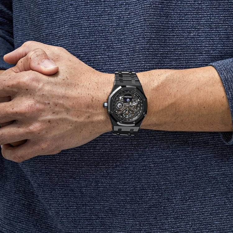 Royal Oak Perpetual Calendar Black Ceramic Openworked image 1