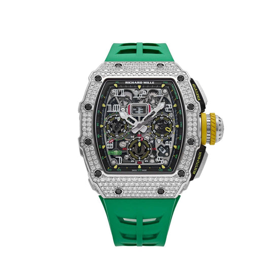 RM 11-03 Flyback Chronograph White Gold Diamond Bezel (2019) image 0