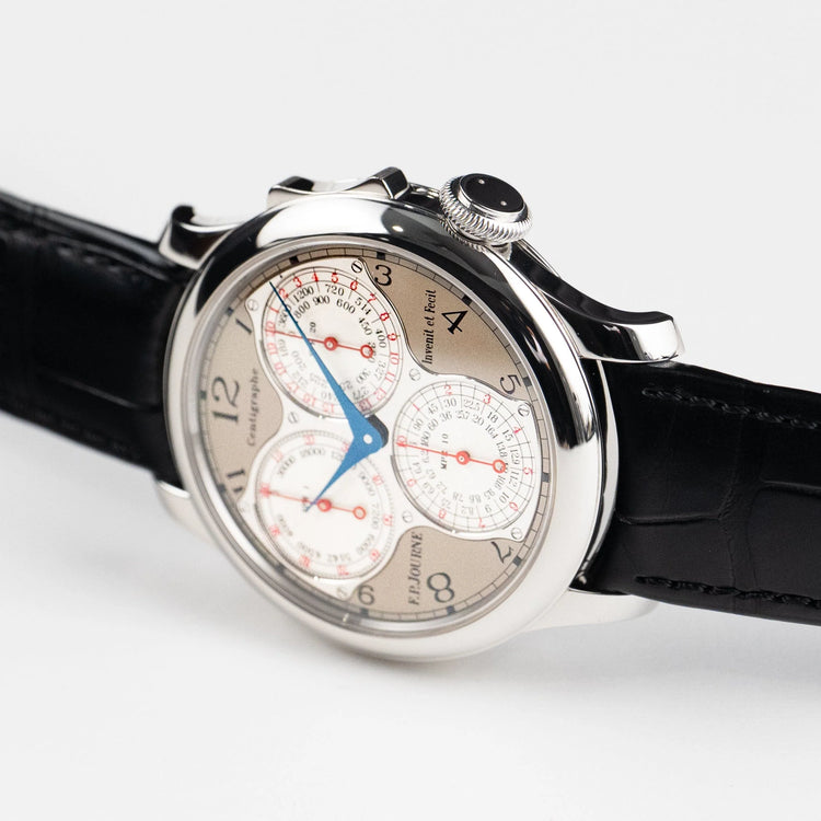 Centigraphe Souverain Ref. CT Platinum Grey Dial image 4