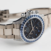 Daytona White Gold Silver Sheen Obsidian Dial Sapphire Bezel (2025) image 2