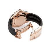 Yacht-Master Rose Gold Black Dial Rainbow Bezel image 3