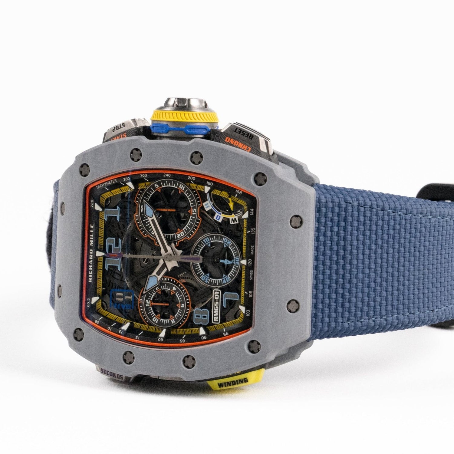RM 65-01 Automatic Split-Seconds Chronograph Grey Quartz TPT (2023) image 7