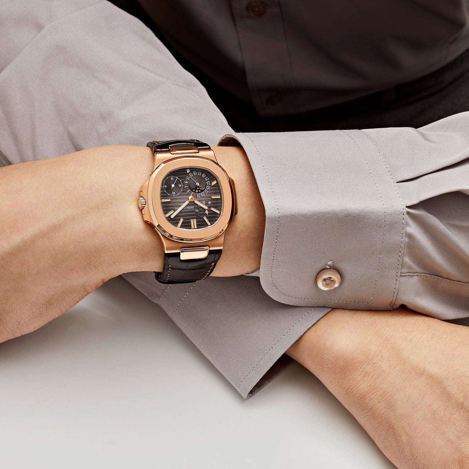 Nautilus Moon Phases Rose Gold (2014) image 8